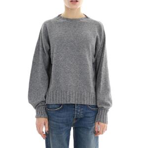 MAGLIA MANICHE SBUFFO GRIGIO